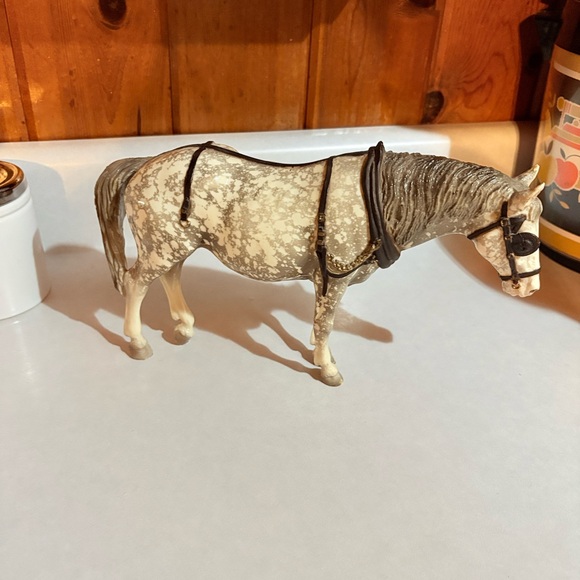 Breyer Horse Dapple Grey Old Timer Horse No Hat - Picture 4 of 5